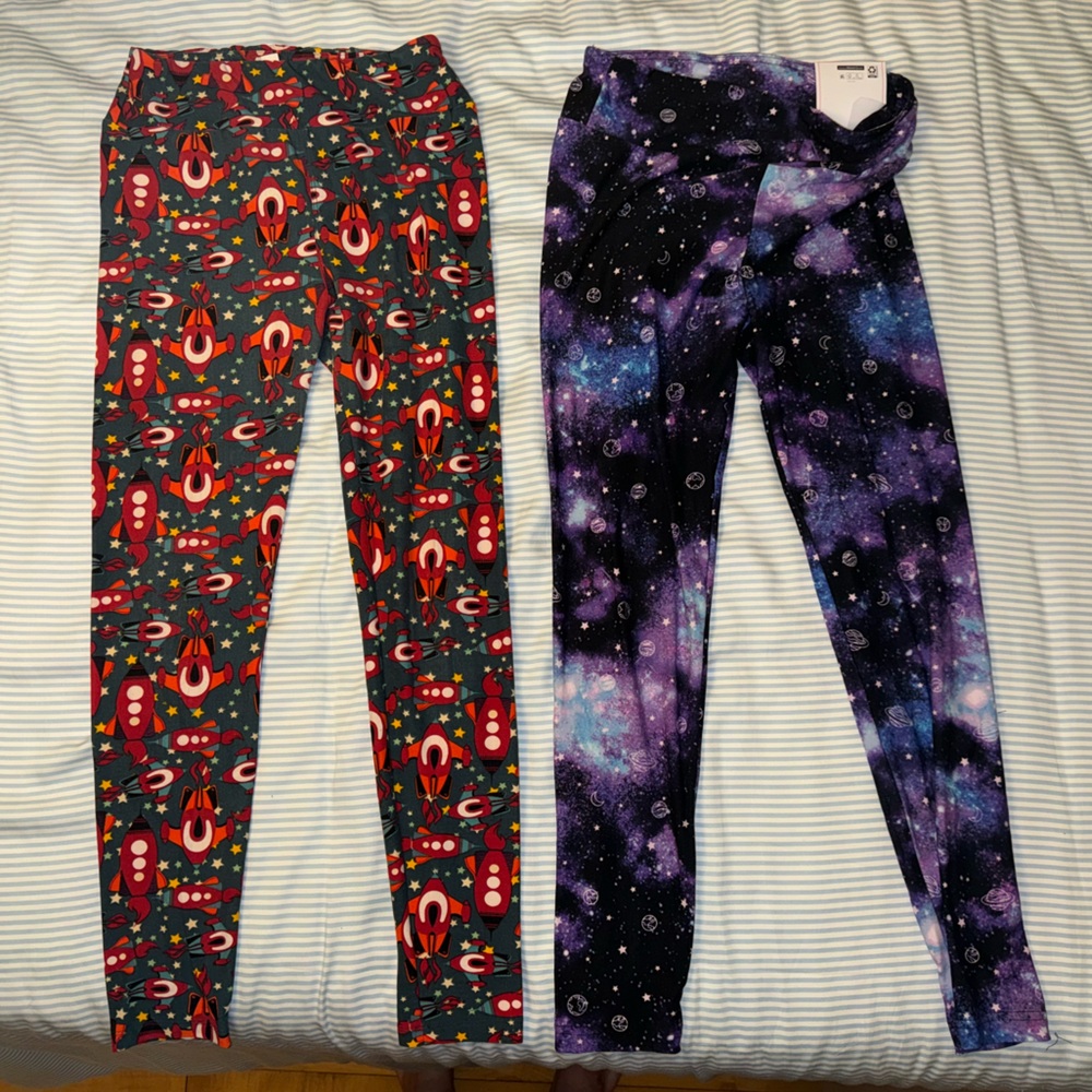 Size M Space stretch Leggings